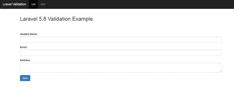 Laravel Form Validation - A Complete Guide | 8Bityard