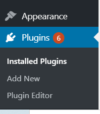 add new plugin menu not showing in wordpress