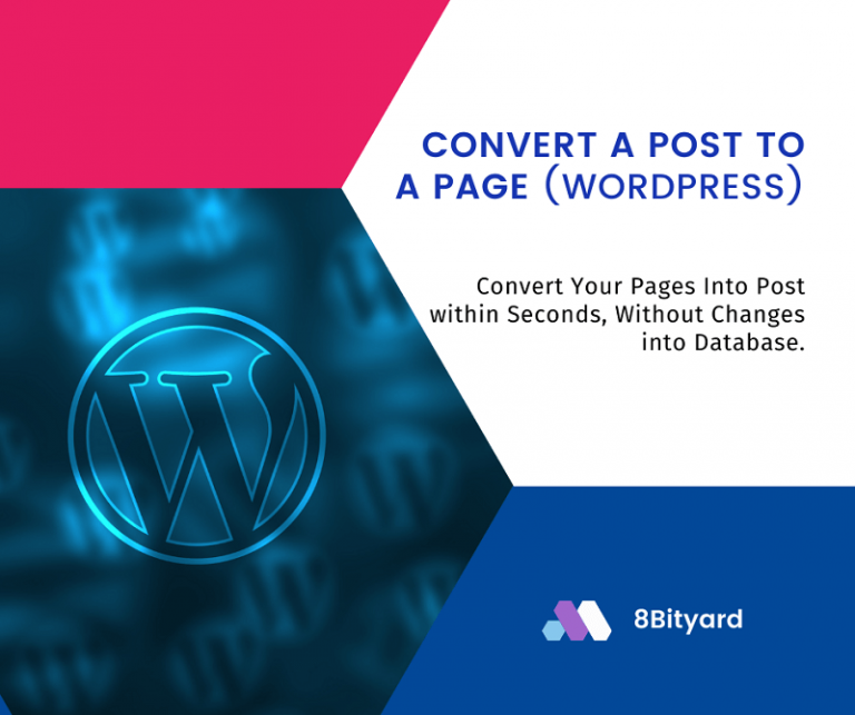 Convert a Page to a Post In WordPress