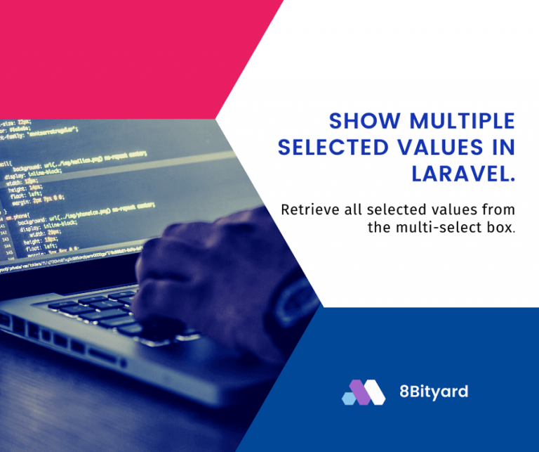 How to show multiple selected values in laravel