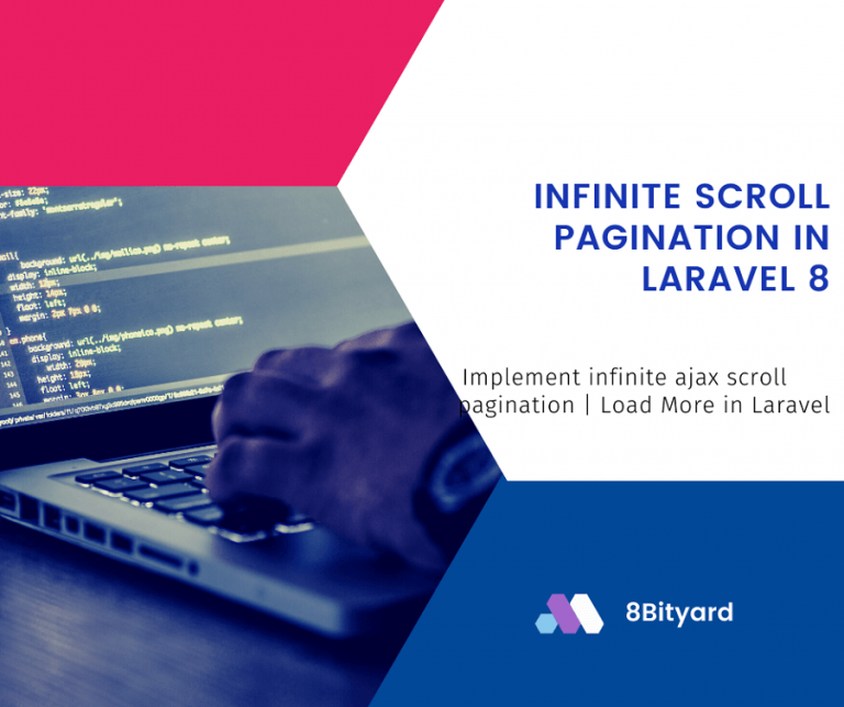 infinite scroll pagination in laravel