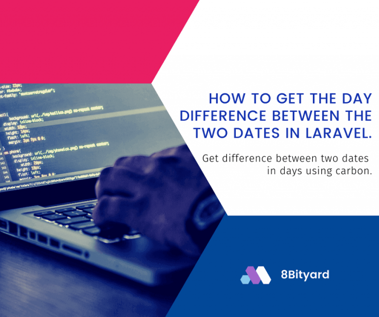 Get difference between two dates in days using carbon