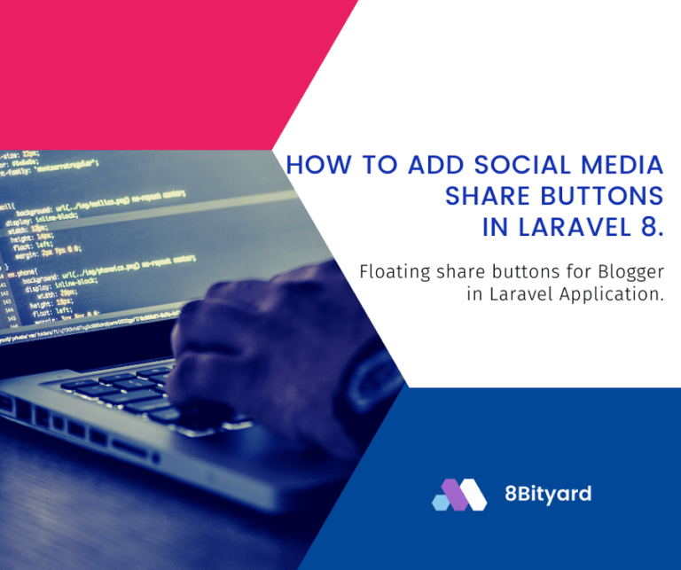 Floating share buttons for Blogger in laravel