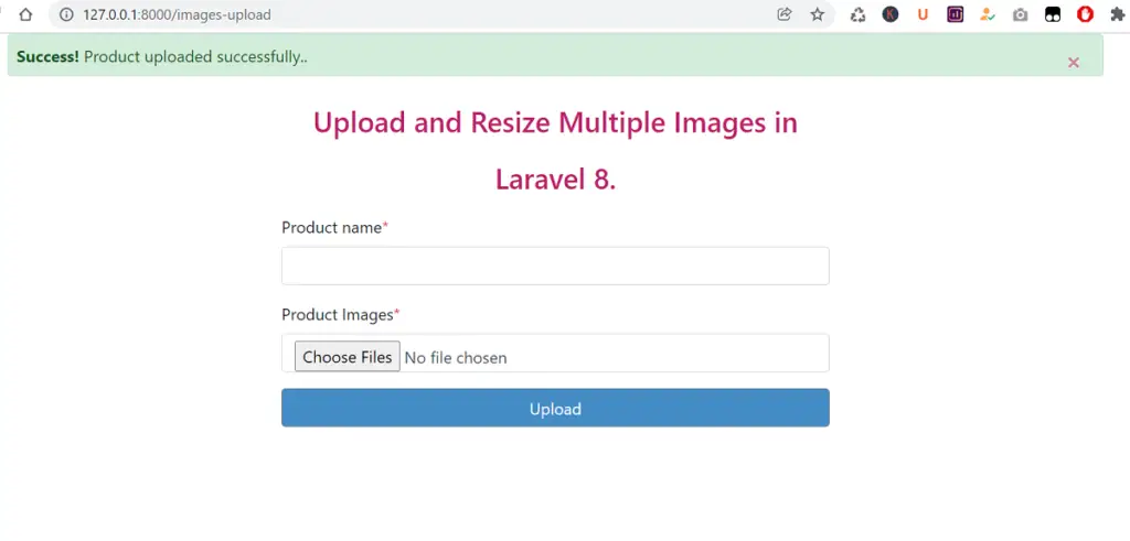 laravel resize images