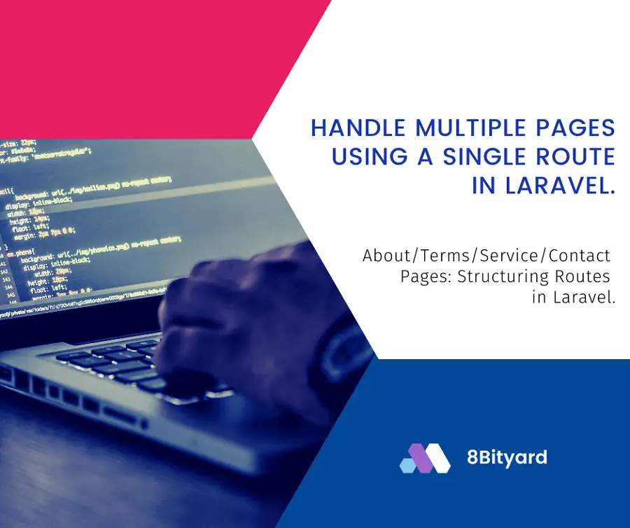 handle multiple pages using a single route in laravel