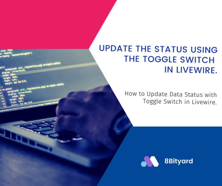 Update Status using the toggle switch in Livewire