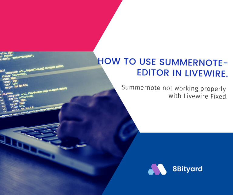 Summernote-editor in Livewire