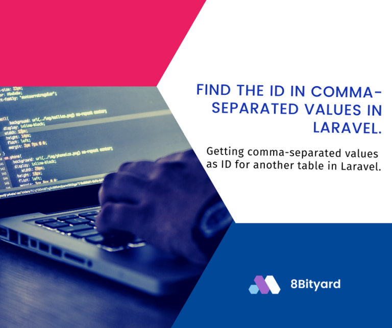 find the id in comma-separated values Laravel