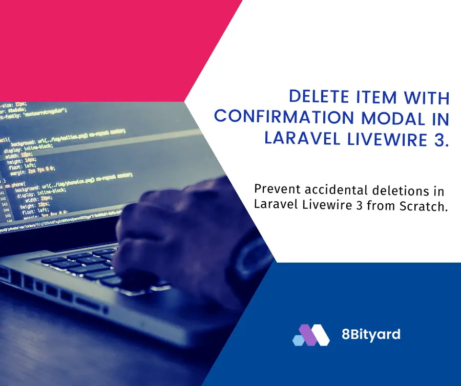 Delete item With Confirmation Modal in Laravel Livewire 3