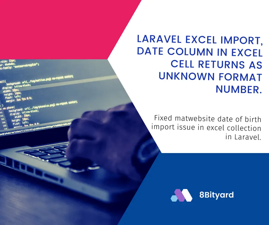 import date issue in laravel excel collection in maatwebsite package